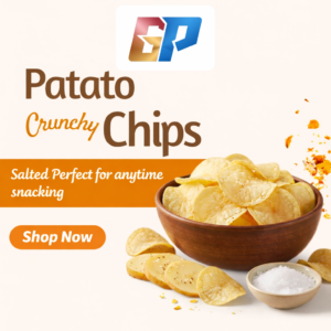 Crispy Salted Potato Chips 500gm | Fresh & Crunchy Snack | Perfect Anytime Munching